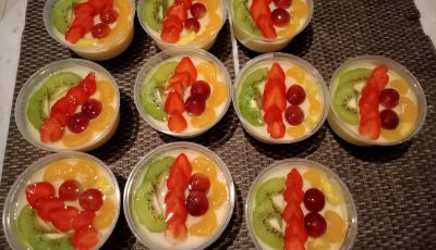 Silky pudding dalam cup 500ml